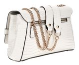 GUESS Silvye Convertible Xbody Flap Bag White GUESS Silvye Convertible Xbody Flap Bag White