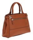 GUESS Silvye Luxury Satchel Cognac GUESS Silvye Luxury Satchel Cognac