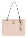 GUESS Bessey Noel Tote Sand GUESS Bessey Noel Tote Sand