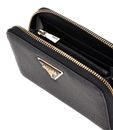 GUESS Laurel SLG Medium Zip Around Wallet Black GUESS Laurel SLG Medium Zip Around Wallet Black