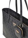GUESS Power Play Large Tech Tote Coal Logo