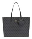 GUESS Power Play Large Tech Tote Coal Logo
