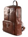 THE BRIDGE Fabio Backpack M Marrone TB / Rut. Sc. Opaco