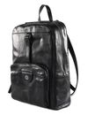 THE BRIDGE Fabio Backpack S Nero Rutenio Scuro THE BRIDGE Fabio Backpack S Nero Rutenio Scuro