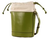 THE BRIDGE Greta Bucket Bag Pistacchio Oro