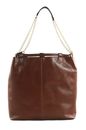 THE BRIDGE Stodo Shoulder Bag Marrone 14 / Oro THE BRIDGE Stodo Shoulder Bag Marrone 14 / Oro