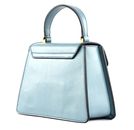 THE BRIDGE Ginevra Top Handle Bag Baby Blu Oro