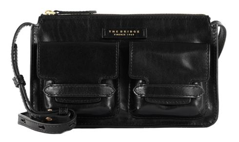 THE BRIDGE Lucrezia Shoulder Bag Nero ORO