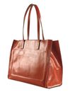 THE BRIDGE Mirra Shopper Arancio Bruciato / Oro THE BRIDGE Mirra Shopper Arancio Bruciato / Oro