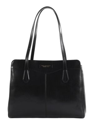 THE BRIDGE Gloria Shopping Bag Nero ORO