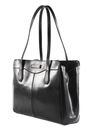 THE BRIDGE Gloria Shopping Bag Nero ORO THE BRIDGE Gloria Shopping Bag Nero ORO