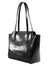 THE BRIDGE Gloria Shopping Bag Nero ORO
