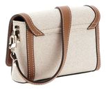 GUESS Damen Umhängetasche Sebina Flap – Denim-Look Mit Verstellbarem Gurt