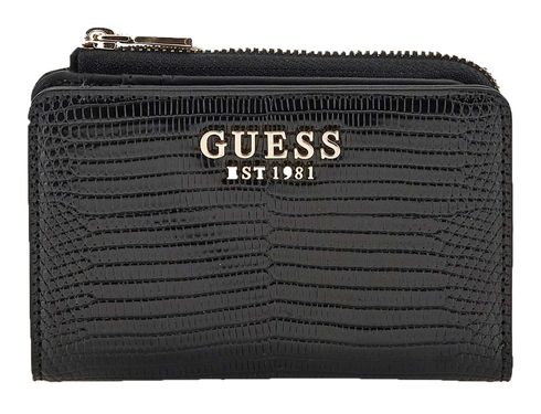 GUESS Orlina Zip Around Card Case Black