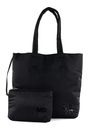 MANDARINA DUCK MD20 Balloon Tote Black MANDARINA DUCK MD20 Balloon Tote Black