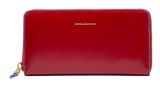 PIQUADRO Blue Square Zip Around Wallet Red PIQUADRO Blue Square Zip Around Wallet Red