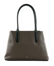FURLA Meridiana Tote L Mogano + Nero + Brown FURLA Meridiana Tote L Mogano + Nero + Brown