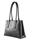FURLA Meridiana Tote M Nero + Nero int