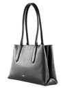 FURLA Meridiana Tote M Nero + Nero int