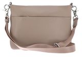 MANDARINA DUCK Mellow Leather Crossover Bag Warm Taupe MANDARINA DUCK Mellow Leather Crossover Bag Warm Taupe