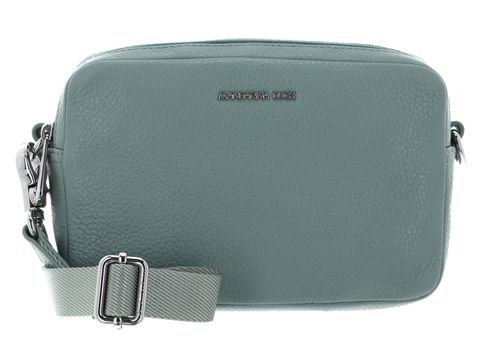 MANDARINA DUCK Mellow Leather Crossbody Camera Bag Iceberg Green