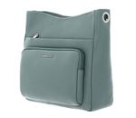 MANDARINA DUCK Mellow Leather Crossover Bag Iceberg Green