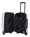 VALENTINO Lexplor Carry On Trolley S Silver VALENTINO Lexplor Carry On Trolley S Silver