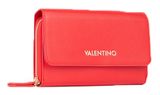VALENTINO Zero Re Wallet With Shoulder Strap Rosso