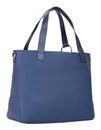 VALENTINO Peonies Re Shopping Bag Blu
