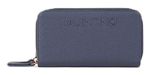 VALENTINO Rised Re Zip Around Wallet Blu
