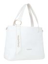 VALENTINO Peonies Re Shopping Bag Bianco