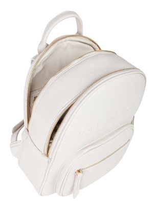 人気【Valentino Bags】Rised Re ロゴ バックパック リュック 白 VALENTINO-Rucksack-Zero-Re-
