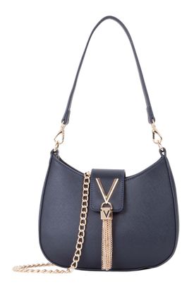 VALENTINO Divina SA Shoulder Bag Navy