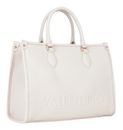 VALENTINO Rised Re Shopping Bag Ecru VALENTINO Rised Re Shopping Bag Ecru