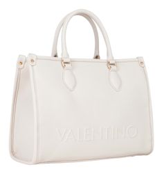 トートバッグ VALENTINO WHITE VALENTINO GARAVANI ESCAPE SHOPPING BAG VALENTINO Shopping Bag M Ecru | Buy bags, purses