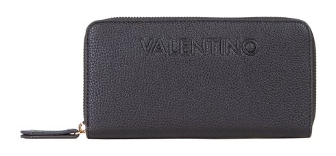VALENTINO Rised Re Zip Around Wallet Nero