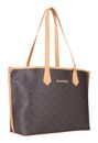 VALENTINO Lady Re Shopping Bag Mora / Naturale