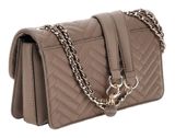 GUESS Anning Convertible Xbody Flap Bag Dark Taupe