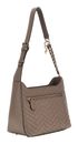 GUESS Anning Shoulder Bag Dark Taupe