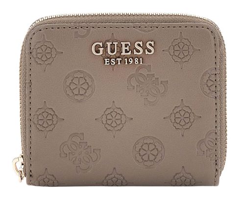 GUESS Gerty SLG Small Zip Around Wallet Dark Taupe