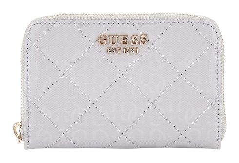 GUESS Laurel SLG Medium Zip Around Wallet M Lavendar Grey