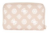 GUESS Laurel Zip Around Wallet M Sand Logo GUESS Laurel Zip Around Wallet M Sand Logo