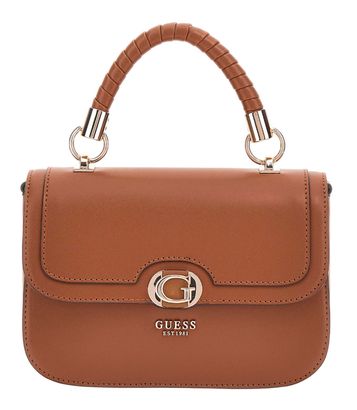 GUESS Orlina Top Handle Flap Bag Black