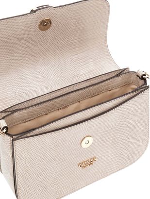★TOUT Y EST★ ORLINA G logo top handle flap bag KG953120BLA Guess Orlina Top Handle Flap Bag – Ritzy Store