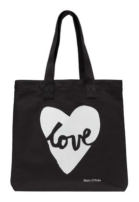 Marc O'Polo Inna Shopper M Black / Heart