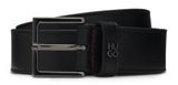 HUGO Giove-HU-GO-StG Sz35 Leather Belt W120 Black