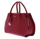 COCCINELLE Lord Handbag Grained Leather M Sangria COCCINELLE Lord Handbag Grained Leather M Sangria