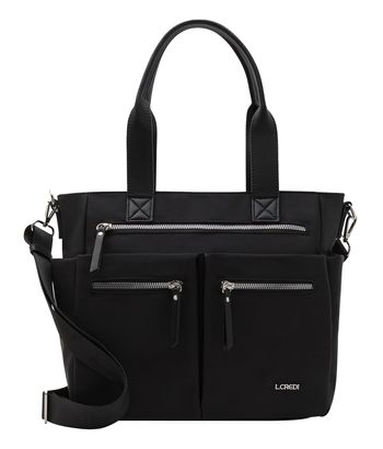 L.CREDI Odeta Shopper Black