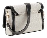 GUESS Sebina Flap Shoulder Bag Natural / Black GUESS Sebina Flap Shoulder Bag Natural / Black