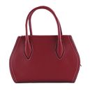 COCCINELLE Lord Handbag Grained Leather Sangria